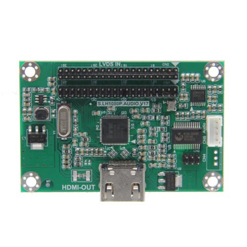 Geekworm LVDS To HDMI Adapter Board Support 1080P Resolution For Raspberry Pi 4