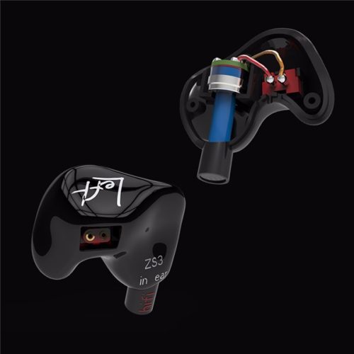 KZ ZS3 Hifi 3.5mm In-ear Earphone Noise Reduction Headset Dual Pin Cable Sports Headphone 5