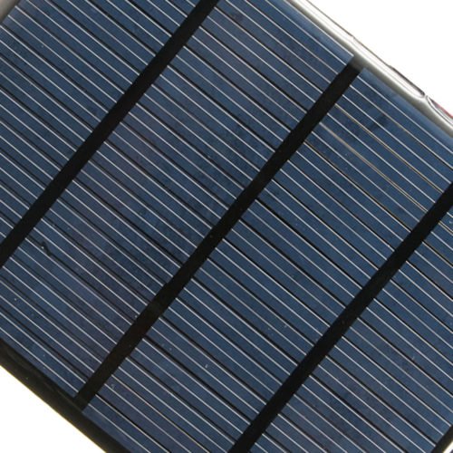 12V 1.5W Mini Solar Panel Small cell Module Epoxy Charger With 1M Welding Wire 5