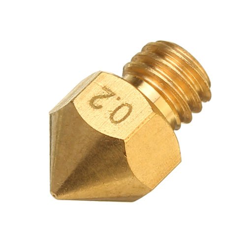 TRONXY® 0.2mm/0.3mm/0.4mm/0.5mm MK8 Copper Extruder Nozzle For 3D Printer Parts 5