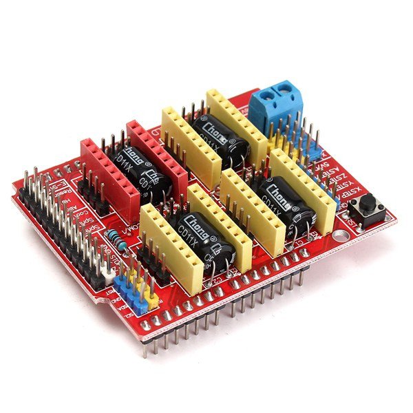 CNC Shield Board + 4Pcs A4988 Stepper Motor Driver For Arduino 3D Printer 4 CNC Shield Board + 4Pcs A4988 Stepper Motor Driver For Arduino 3D Printer - Image 4