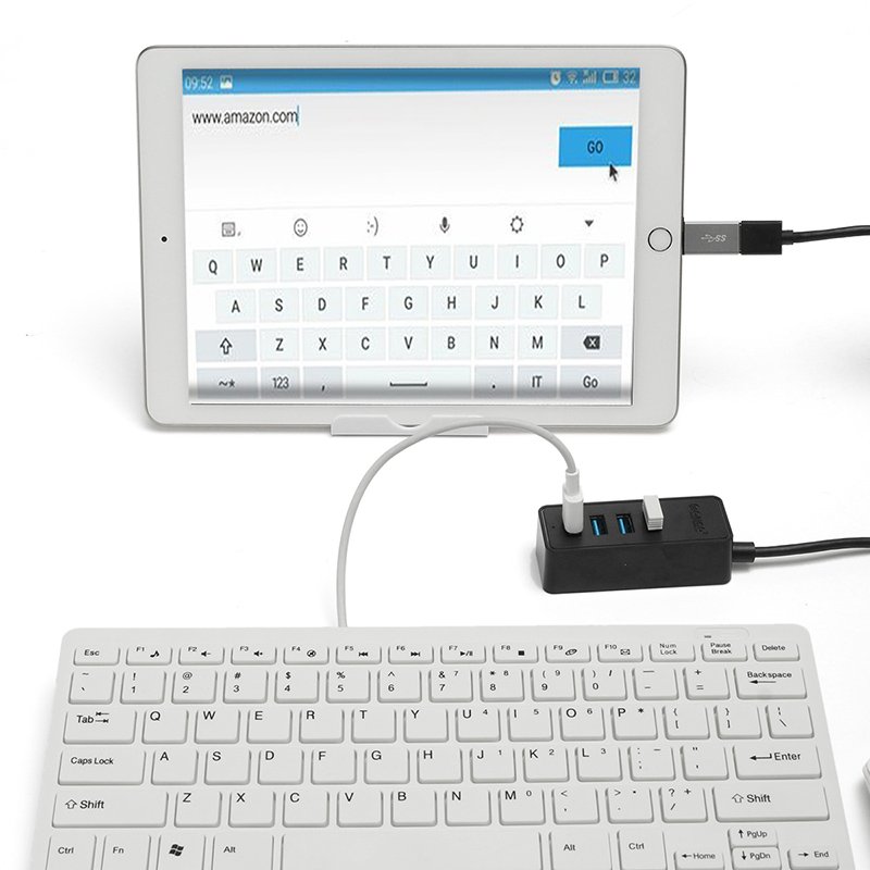 Orico W5P-U3 4 Ports USB 3.0 Desktop Hub Supports OTG Function with 5V Micro USB Power Port 5 Orico W5P-U3 4 Ports USB 3.0 Desktop Hub Supports OTG Function with 5V Micro USB Power Port - Image 5