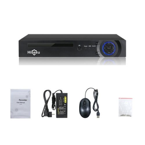 Hiseeu H.265 H.264 4CH 8CH 48V POE IP Camera NVR 4K Network Video Recorder P2P ONVIF 4K CCTV System 6