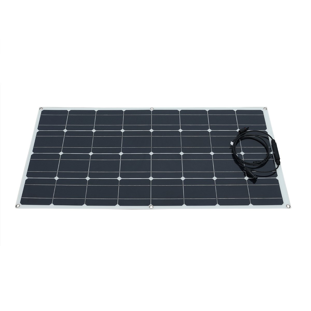 Flexible Solar Panel | Front Junction Box | Sunpower Monocrystalline | Crocodile Clip 3 Flexible Solar Panel | Front Junction Box | Sunpower Monocrystalline | Crocodile Clip - Image 3