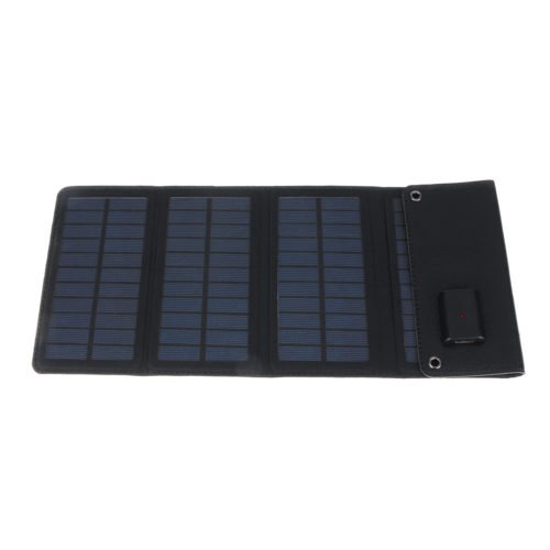 7W 5V Waterproof Foldable Mono-crystalline Silicon Solar Panel With LED Charging indicator & USB Interface 9