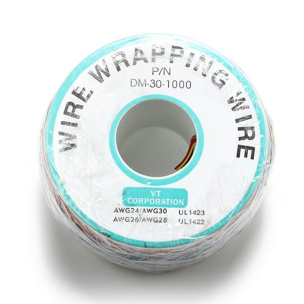 200m 0.55mm 8 Color Circuit Board Single-Core Tinned Copper Electronic Wire Fly Wire Jumper Cable Dupont Wire 6 200m 0.55mm 8 Color Circuit Board Single-Core Tinned Copper Electronic Wire Fly Wire Jumper Cable Dupont Wire - Image 6