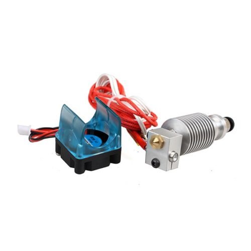 Geekcreit® 0.3mm Metal 3D Printer Extrusion Head Extruder Nozzle With Fan 5