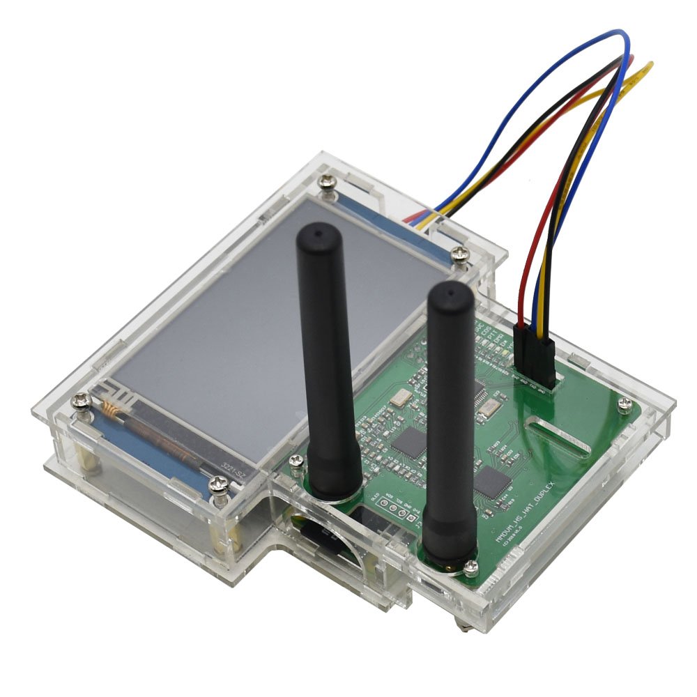 Black/Transparent Duplex MMDVM Hotspot Support P25 DMR YSF+Raspberry Pi-Zero+2pcs Antenna+3.2 LCD Screen Display+Exclouse Case 5 Black/Transparent Duplex MMDVM Hotspot Support P25 DMR YSF+Raspberry Pi-Zero+2pcs Antenna+3.2 LCD Screen Display+Exclouse Case - Image 5