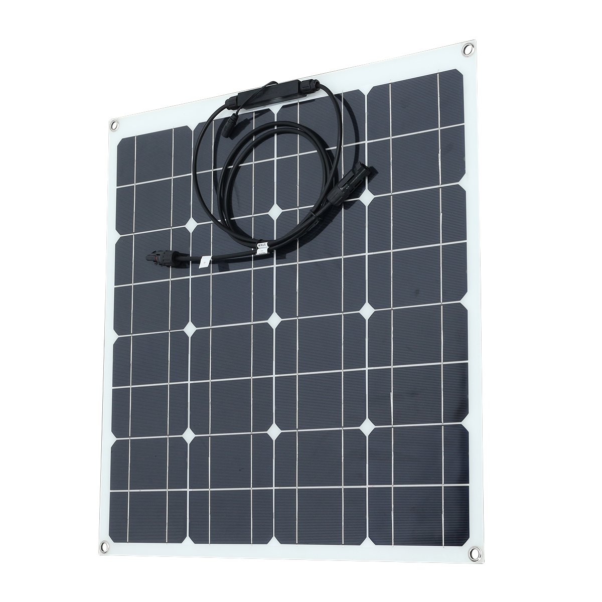 50W 560*540*2.5mm High Efficiency Portable Single Crystal Flexible Solar Panel 2 50W 560*540*2.5mm High Efficiency Portable Single Crystal Flexible Solar Panel - Image 2