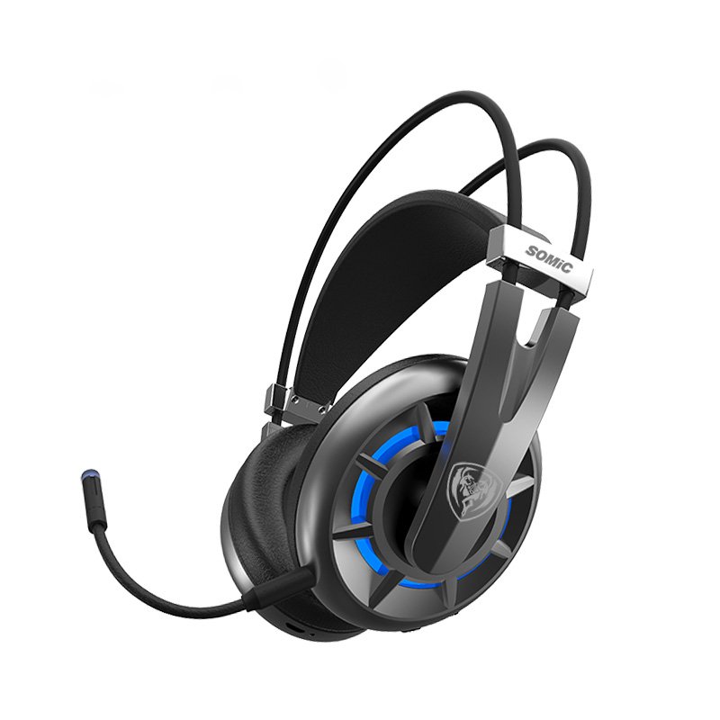 SOMiC G939AIR 2.4GHz Wireless 7.1 Channel Surround Sound Stereo Gaming Headphone Headset with Mic 2