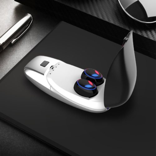 TWS Breathing Light Bluetooth 5.0 Wireless Earbuds HIFI Bass Smart Control Noise Cancelling Earphone 9