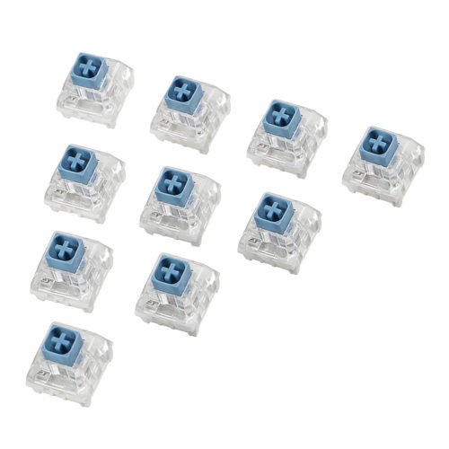 10Pcs Kailh BOX Heavy Pale Blue Switch Keyboard Switches for Mechanical Gaming Keyboard 2