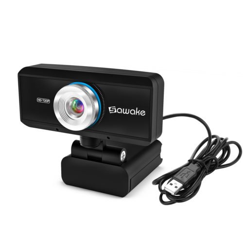 Sawake 720P HD Webcam Computer Camera with Built-in Mic 5