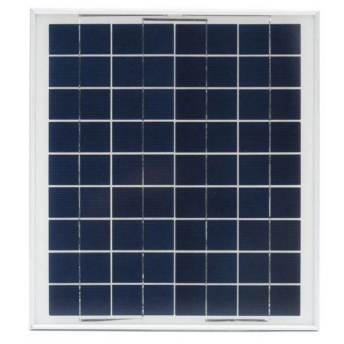 12V 10W Aluminum Alloy Frame Polycrystalline Solar Panel With Junction Box 2