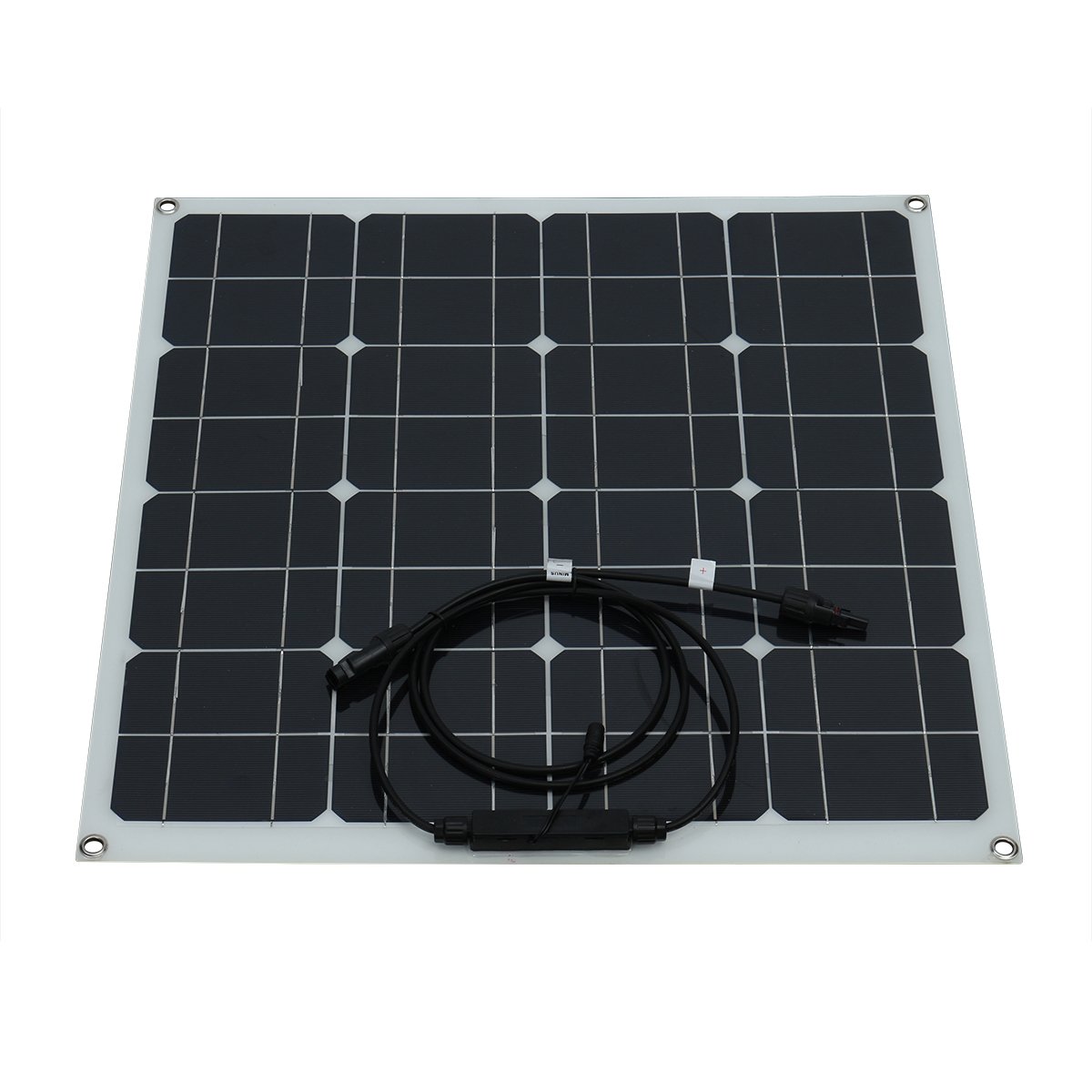 50W 560*540*2.5mm High Efficiency Portable Single Crystal Flexible Solar Panel 4 50W 560*540*2.5mm High Efficiency Portable Single Crystal Flexible Solar Panel - Image 4