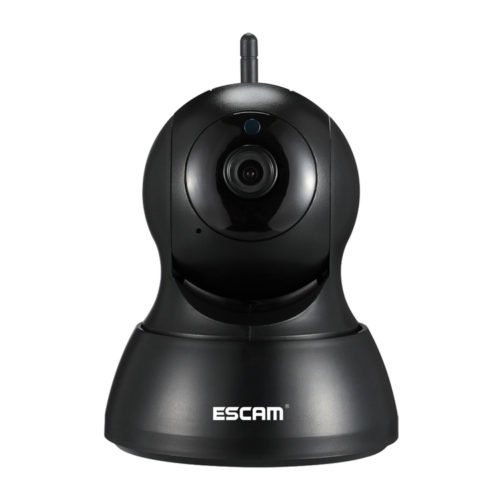 ESCAM QF007 720P 1MP WiFi IP Camera Night Vision Pan Tilt Support Motion Detection 64G TF Card 1