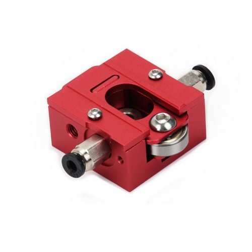 Red DIY Reprap Bulldog All-metal 1.75mm Extruder Compatible J-head MK8 Extruder Remote Proximity For 3D Printer Parts 2
