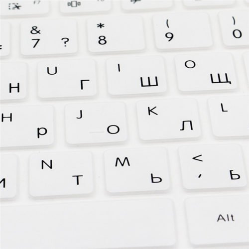 Russian Silicone Keyboard Cover For 12.5 inch 13.3 inch XIAOMI AIR Laptop Notebook Accessories 8