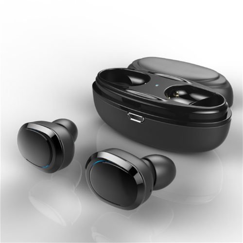 [Truly Wireless] Invisible Bluetooth Earphone Stereo Bass Sound Noise Cancelling Headset With HD Mic 2