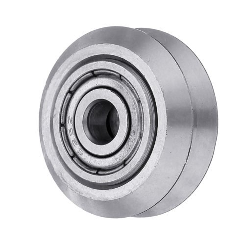 Flat / V Type Plastic/Stainless Steel Pulley Concave Idler Gear With Bearing for 3D Printer 8