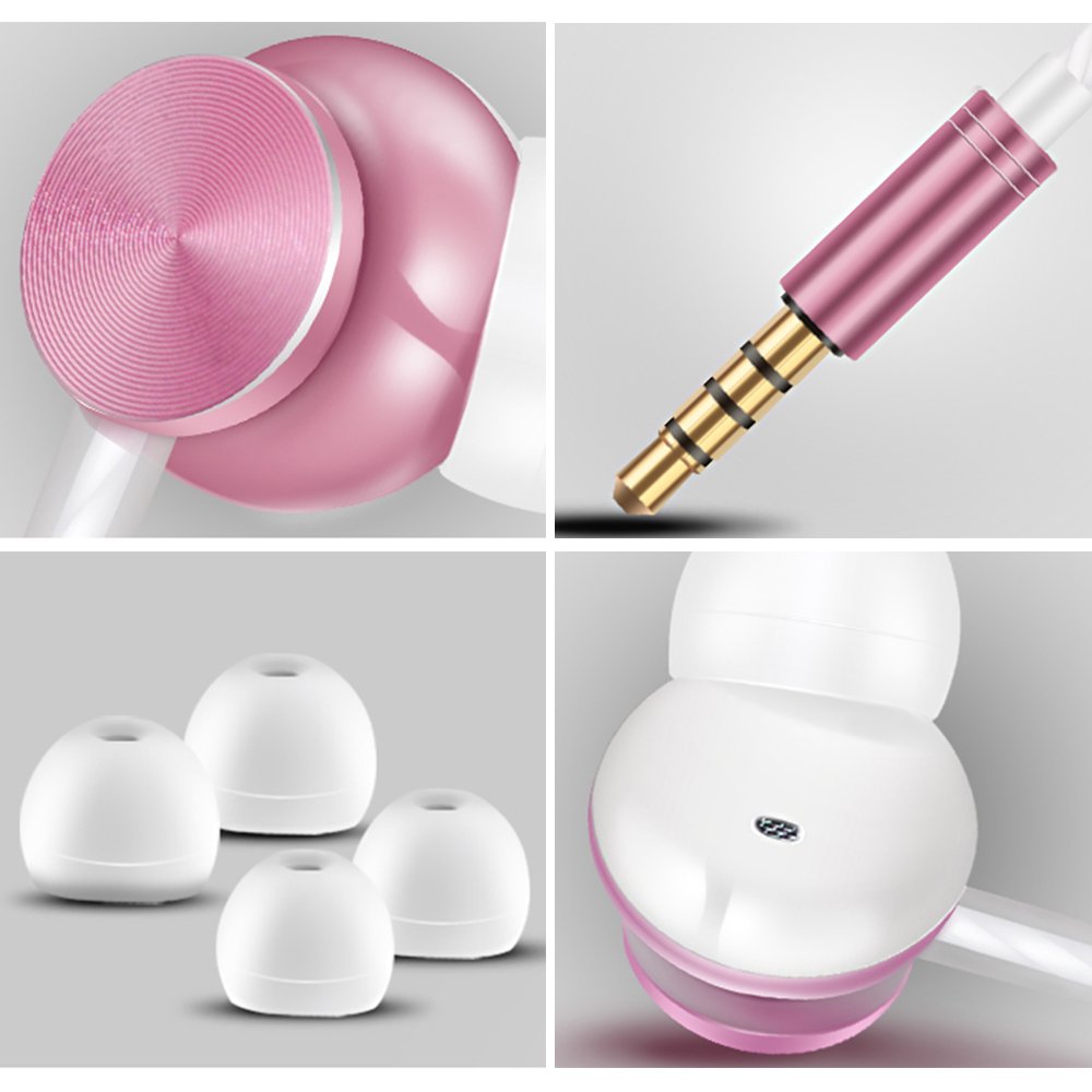 JIEX X300 3.5mm Wire-Control In-Ear Deep Bass Metal Earphone with Microphone 4 JIEX X300 3.5mm Wire-Control In-Ear Deep Bass Metal Earphone with Microphone - Image 4