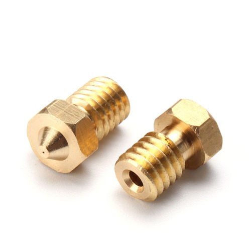 Geekcreit® 8Pcs Four Sizes V6 Brass Nozzle For 1.75mm Filament Nozzle Extruder Print Head 3D Printer Accessories 6