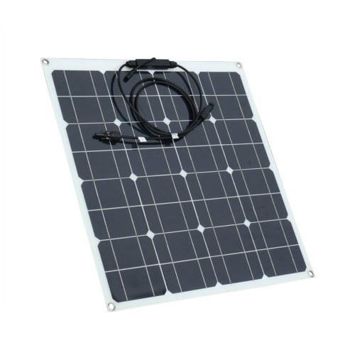 50W 560*540*2.5mm High Efficiency Portable Single Crystal Flexible Solar Panel 3