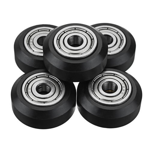TEVO® 5Pcs One Pack 3D Printer Part POM Material Big Pulley Wheel with Bearings for V-slot 4