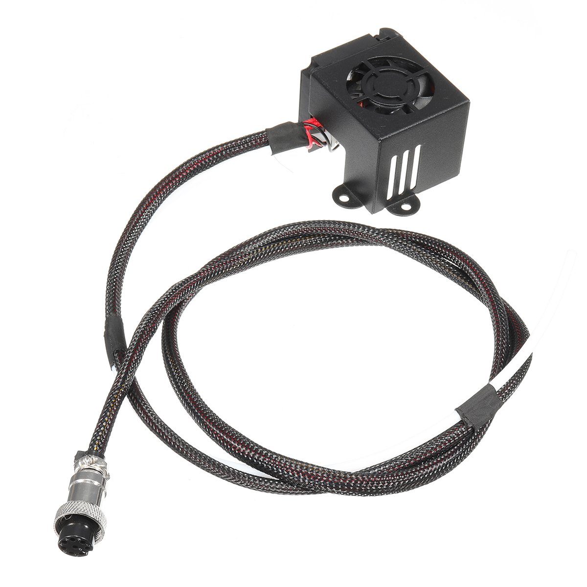 3D Printer Parts 0.4mm Nozzle Hot End Extruder Kits With Cooling Fan For Creality CR-10 1 3D Printer Parts 0.4mm Nozzle Hot End Extruder Kits With Cooling Fan For Creality CR-10