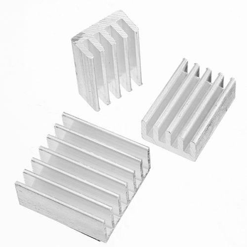 3pcs Adhesive Aluminum Heat Sink Cooling Kit For Orange Pi PC / Lite / One 3