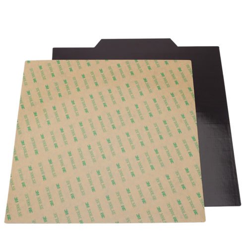235*235mm Flexible Soft Magnetic Heated Bed Sticker With Back Glue For Ender-3 3D Printer 5