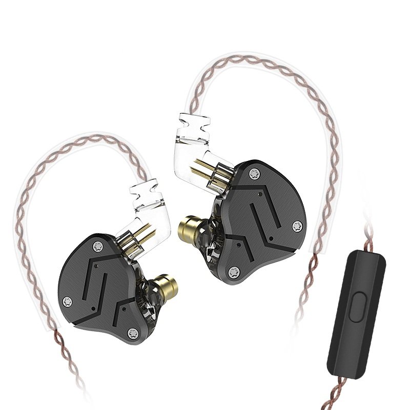 KZ ZSN HiFi Dynamic Balanced Armature Driver Hybrid Earphone Noise Cancelling 3.5mm Wire Headphone 2 KZ ZSN HiFi Dynamic Balanced Armature Driver Hybrid Earphone Noise Cancelling 3.5mm Wire Headphone - Image 2
