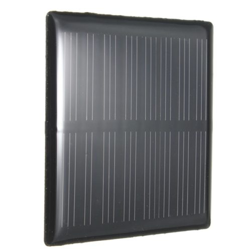4V 0.36W 90MA 63x63x3.0MM Monocrystalline Epoxy Solar Panels 3