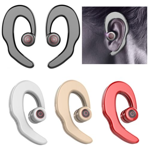 [True Wireless] S2 TWS Bone Conduction Earhooks Dual Bluetooth Earphone Stereo Headphone with Mic 1