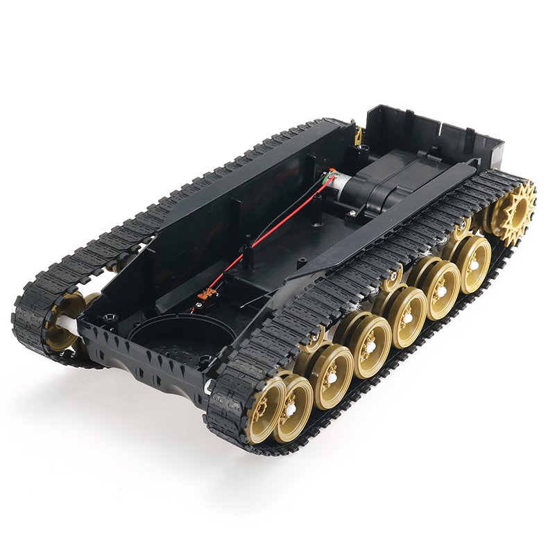 3V-9V DIY Shock Absorbed Smart Robot Tank Chassis Crawler Car Kit With 260 Motor For Arduino SCM 2