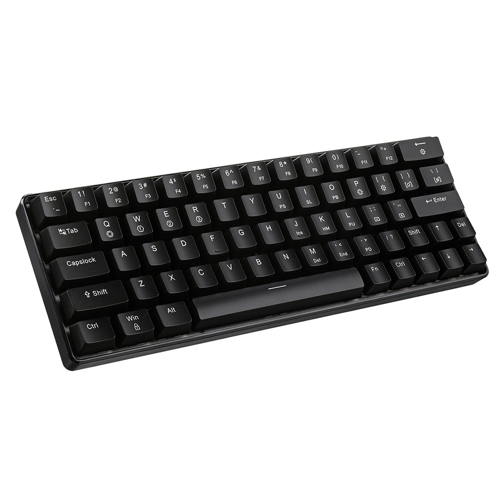 Geek GK64 64 Key Gateron Switch Hot Swappable CIY Switch RGB Backlit Mechanical Gaming Keyboard 5 Geek GK64 64 Key Gateron Switch Hot Swappable CIY Switch RGB Backlit Mechanical Gaming Keyboard - Image 5