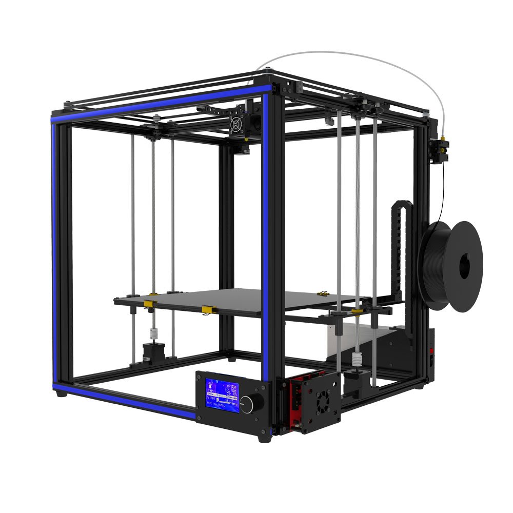 TRONXY® X5S-400 DIY Aluminum 3D Printer Kit 400*400*400mm Large Printing Size With Dual Z-axis Rod/HD LCD Screen/Double Fan 1.75mm 0.4mm Nozzle 2