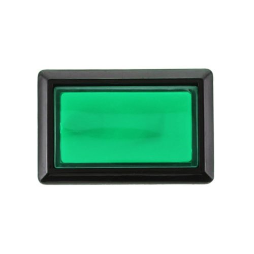 50x33MM Rectangle Red Blue Green Yellow White LED Push Button for Arcade Game Console Controller DIY 10