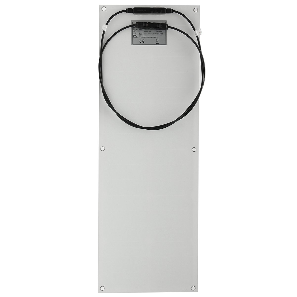 Elfeland® SP-13 40W 18V Flexible Mono Solar Panel For Camping Boat Caravans Battery Charger 4 Elfeland® SP-13 40W 18V Flexible Mono Solar Panel For Camping Boat Caravans Battery Charger - Image 4