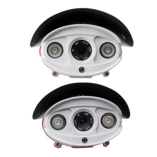 Aluminum Waterproof 1080P HD 12V Outdoor Camera Home Security Monitor IR Night Vision NTSC 12