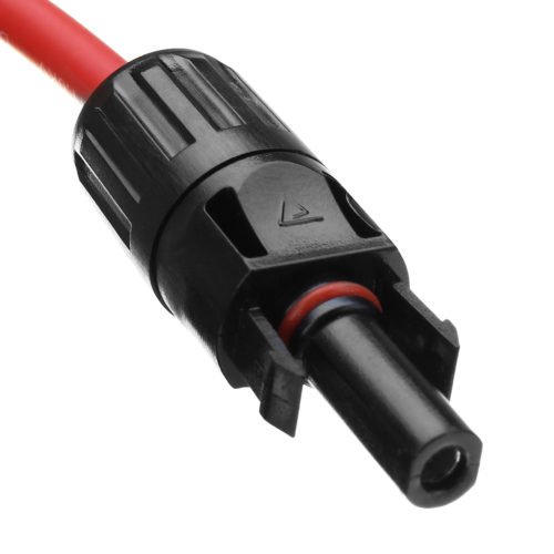 Black/Red 10M 12AWG Solar Panel Extension Cable Wire With MC4 Connector 12