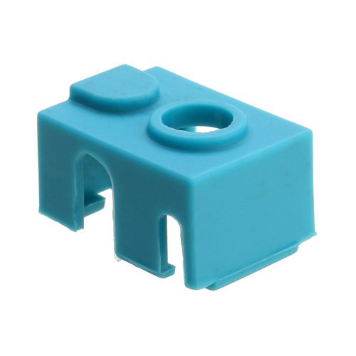 Blue Hotend Silicone Case For V6 PT100 Aluminum Block 3D Printer Part 4