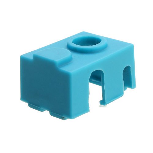 Blue Hotend Silicone Case For V6 PT100 Aluminum Block 3D Printer Part 7