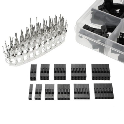 420Pcs Dupont Wire Jumper Pin Header Connector Housing Kit Male Crimp Pins+Female Pin Connector Terminal Pitch With Box 4