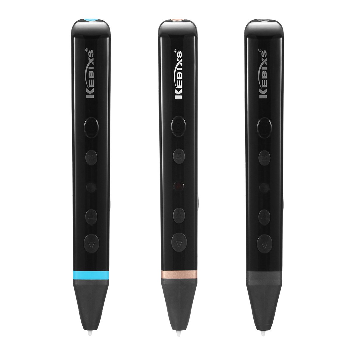 1.75mm PLA/ABS 3 Colors Low Temperature 3D Printer Pen Support USB Connect 1