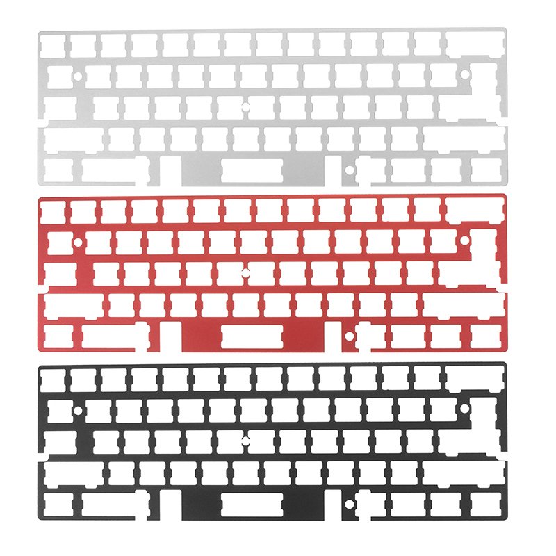 Aluminium Board Plate Mechanical Keyboard Universal Frame for RS60 GH60 PCB 1 Aluminium Board Plate Mechanical Keyboard Universal Frame for RS60 GH60 PCB