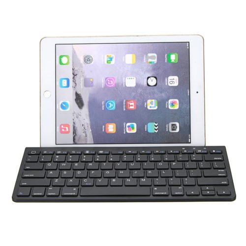 JP139 78 Key Ultra Thin Bluetooth Wireless Keyboard with Retracable Tablet Support 3