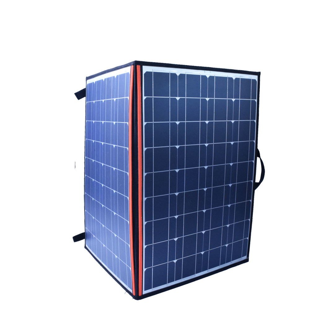 Boguang (55 X 2) 110w solar panel foldable Portable Solar charger +10A controller for 12v battery power bank USB outdoor charge 2 Boguang (55 X 2) 110w solar panel foldable Portable Solar charger +10A controller for 12v battery power bank USB outdoor charge - Image 2