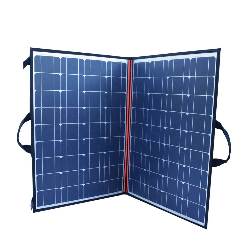 Boguang (55 X 2) 110w solar panel foldable Portable Solar charger +10A controller for 12v battery power bank USB outdoor charge 3 Boguang (55 X 2) 110w solar panel foldable Portable Solar charger +10A controller for 12v battery power bank USB outdoor charge - Image 3