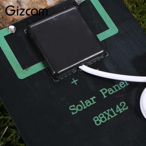 USB Solar Panel 5W 5V Tablet Portable Solar Charger Pane Outdoor Polysilicon Solar Generator USB Port Climbing 2